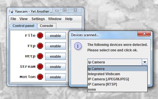 webcamxp will not connect to my ip camera